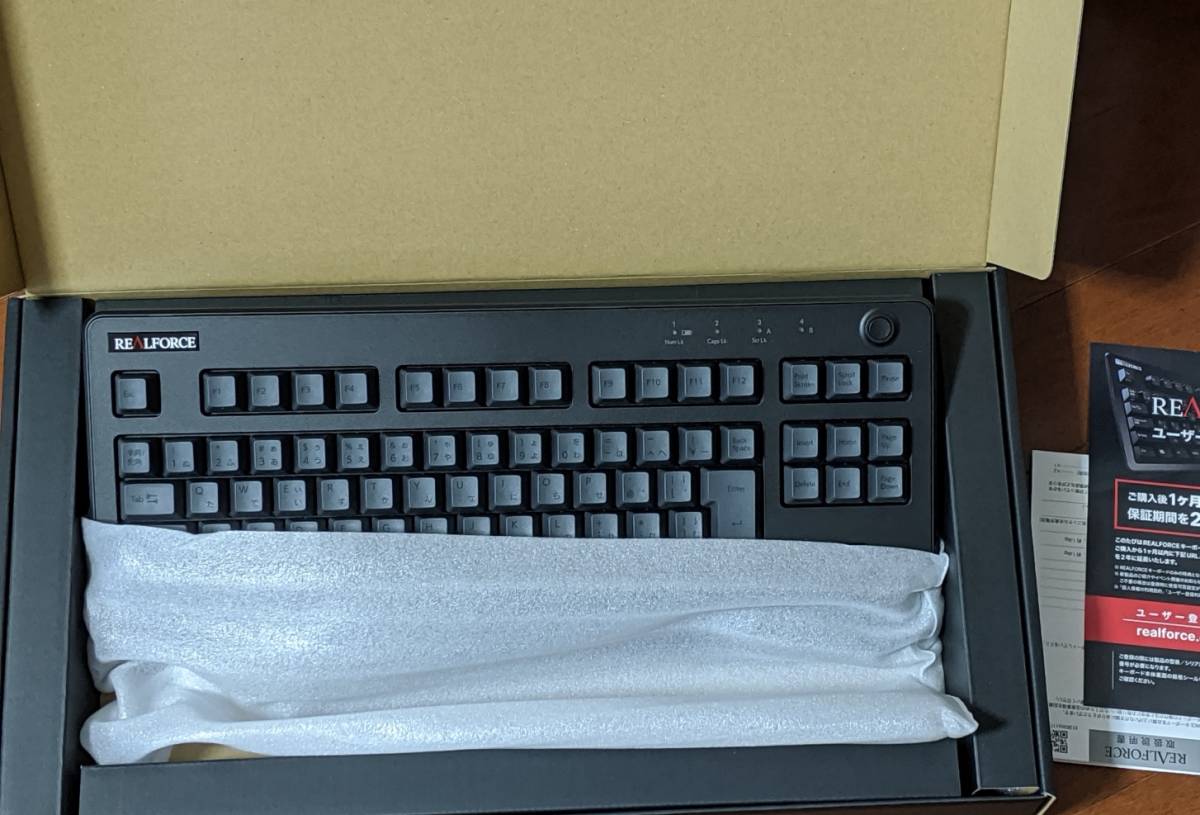 ★新品★REALFORCE(R3HC11) 静電容量無接点方式キーボード(有線/無線)_画像2