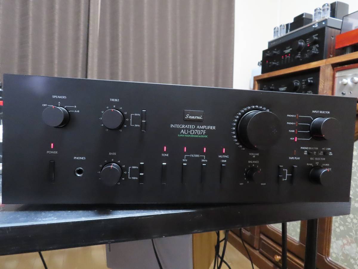 SANSUI プリメインアンプ AU-D707F【修理・動作品】 商品细节