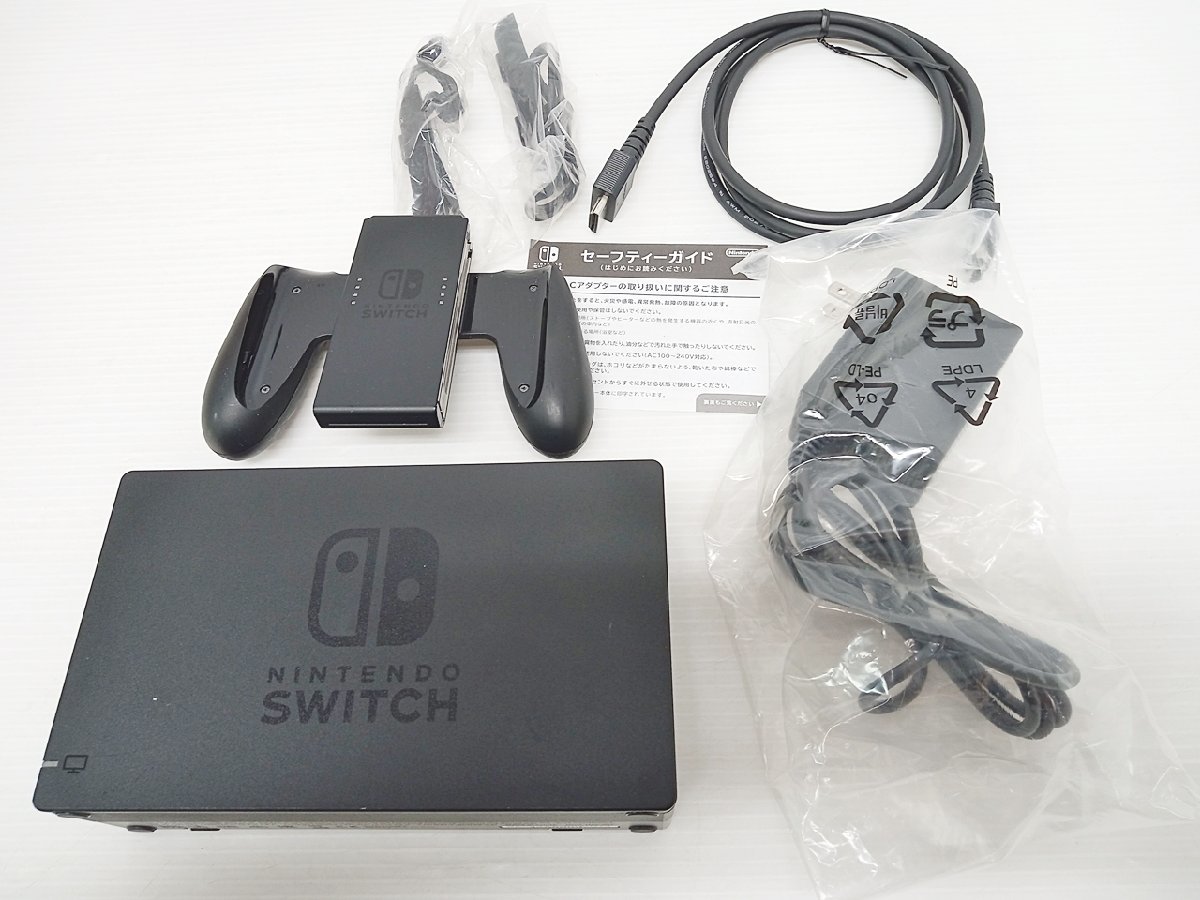4A-59-039-1] Nintendo Switch ニンテンドースイッチ新型 ネオンブルー