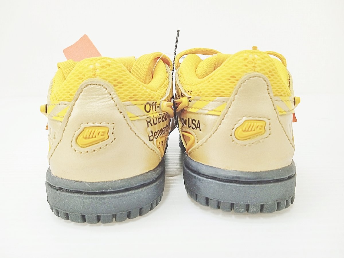 [16A-59-030-1] NIKE RUBBER DUNK/ OW ナイキ CW-7444-700 スニーカー サイズ 9cm メンズ 未使用品 タグ付き_画像6