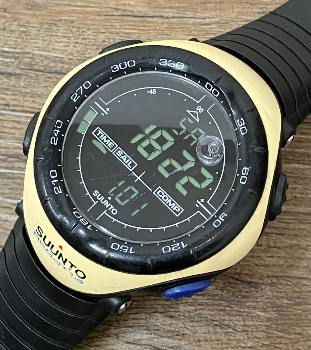 同梱不可】 スント REGATTA 電池交換済』SUUNTO ☆レア品！『 レガッタ