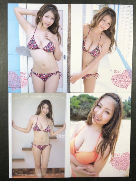 西田 麻衣　2014　25・26・67・81　４枚セット　水着 グラビア アイドル トレカ トレーディングカード_画像1