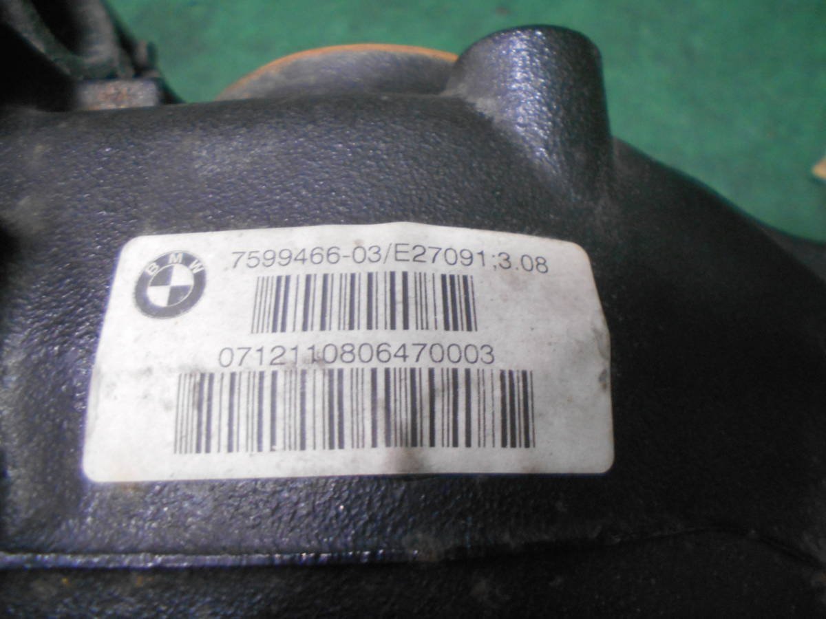 * original * rear diff *BMW*116i*DBA-1A16*1*F20* year :2012 year 11 month * right steering wheel *