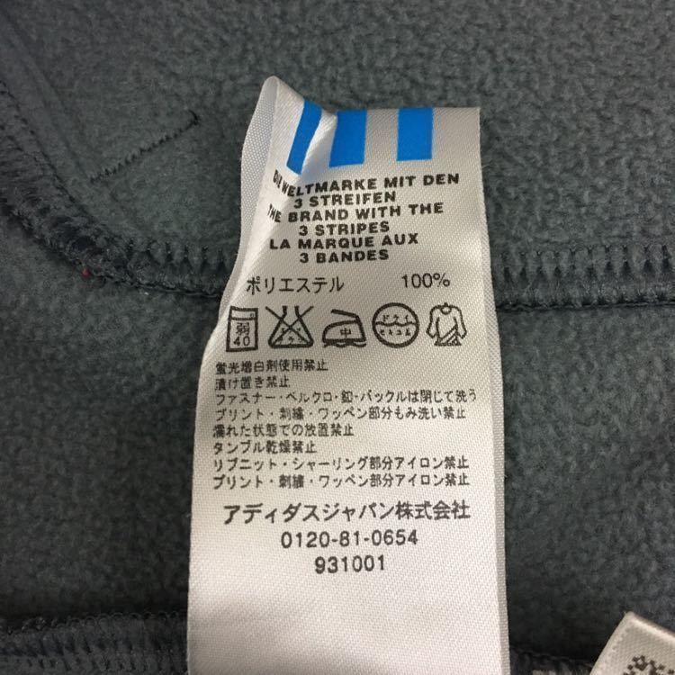 アディダス オリジナルス adidasoriginals トレフォイル ミツバ ジャージ 裏起毛 グレー メンズ Sサイズ ～●_画像5