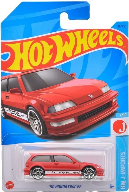 即決☆☆'90 ホンダ シビック EF ホットウィール(Hot Wheels) ベーシックカー HONDA CIVIC EF _画像1