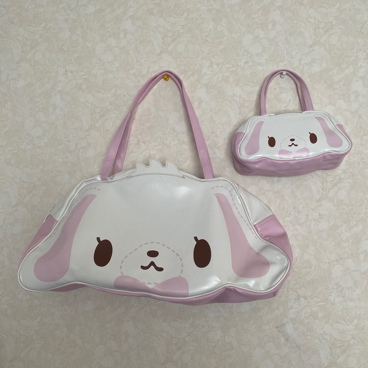 サンリオ シュガーバニーズ 顔型バッグ 大小2点セット|Yahoo サンリオ シュガーバニーズ 顔型バッグ 大小2点セット|Yahoo