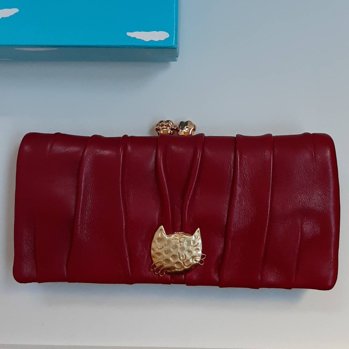 有名ブランド ツモリチサト 未使用 新品 訳あり ガマ口 猫 chisato
