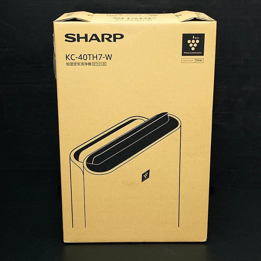 新品未使用 SHARP 加湿空気清浄機 KC-40TH7-W プラズマクラスター