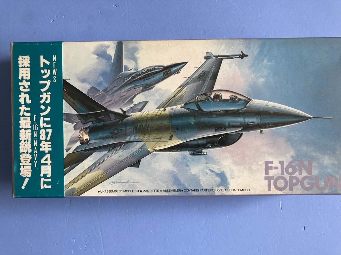 F-16N 米海軍　トップガン　 1/72 フジミ　　　＆２_画像1