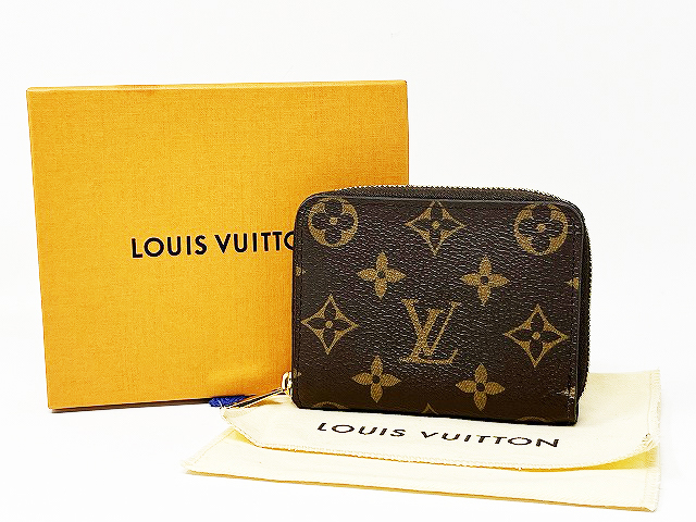 ルイヴィトン モノグラム ジッピーコインパース コインケース ICチップ LOUIS VUITTON 未使用品 M60067_画像1