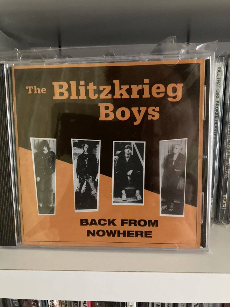 The Blitzkrieg Boys 「Back From Nowhere 」CD punk pop finland ramones klamydia cretins lamf melodic hardcore_画像1