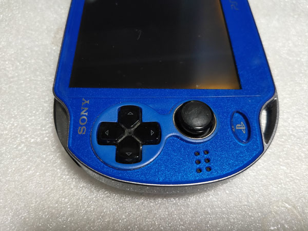 ●レア PS Vita PSVita Wi-Fiモデル PCH-1000ZA04 サファイア・ブルー 本体 サファイア ブルー 2●_画像4