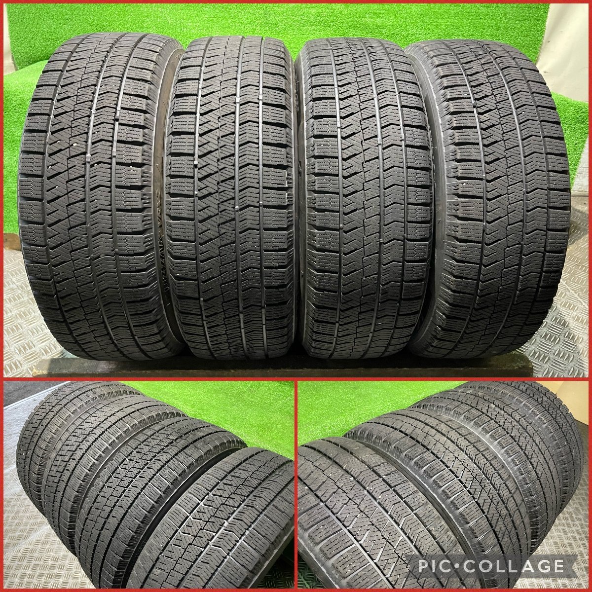 HONDA ホンダ 純正 16インチ 6.0J +50 PCD114.3 5H【205/60R16】BLIZZAK VRX2 2018年製 7分山 冬 雪 スタッドレスタイヤ付4本セット！_画像8