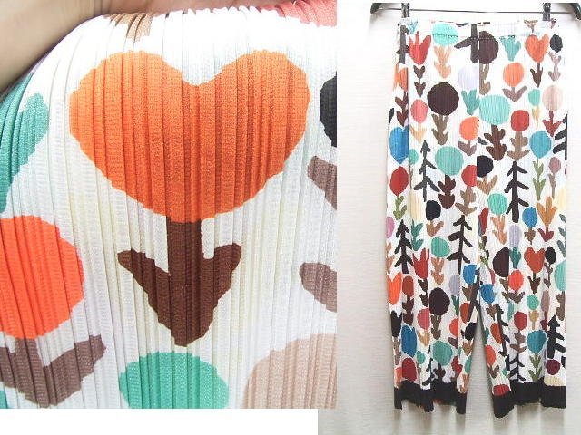 女性が喜ぶ♪ 花柄 ハート 木 GARDEN SALVATION 16SS PLEASE PLEATS