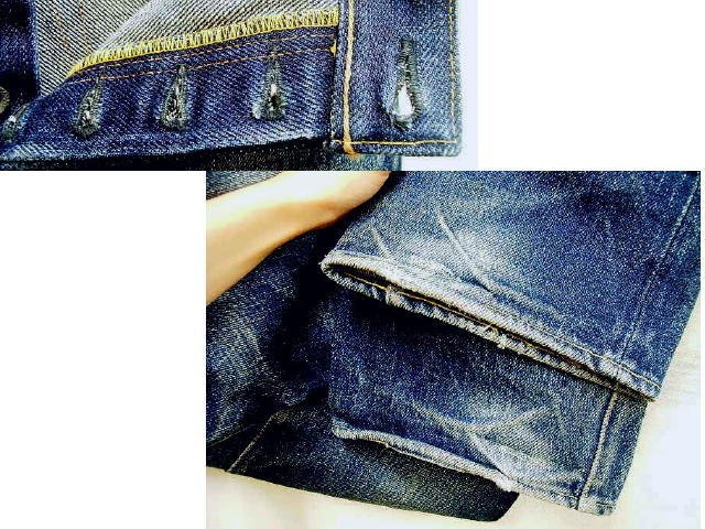 ◇即決[W34]サンプル級の鬼ヒゲ サムライジーンズ S5000VX 24oz 零モデル ビンテージ復刻 SAMURAI JEANS デニム パンツ■R71の画像2