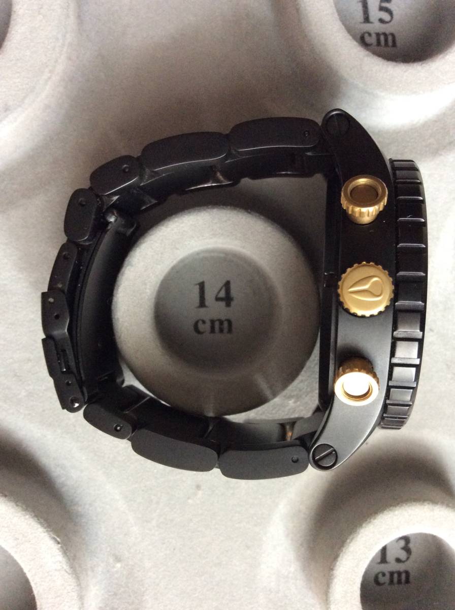 NIXON Nixon наручные часы THE 51-30 CHRONO BLACK GOLD [ параллель импортные товары ]