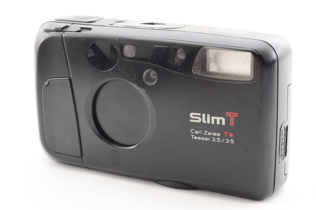 動作確認済み】 京セラ Slim T コンパクトフィルムカメラ-