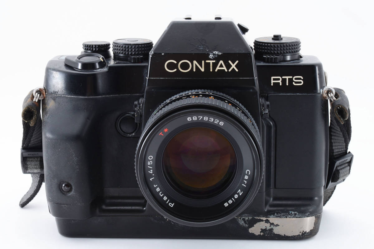 動作未確認】CONTAX コンタックス RTS III Carl Zeiss Planar 1.4/50 T