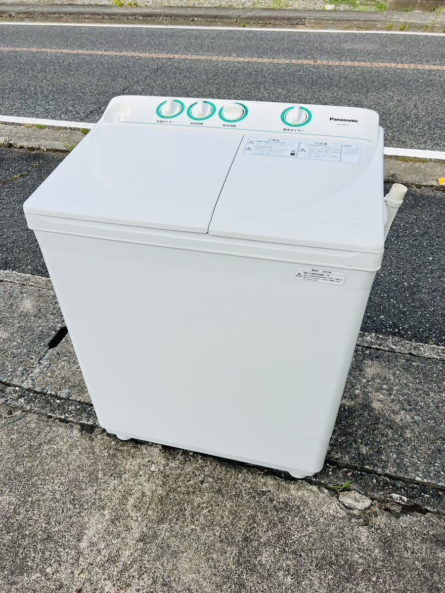 Panasonic パナソニック　2槽式洗濯機 4kg NA-W40G2 洗濯機 二槽式　電気洗濯機　ホワイト　現状売り切り_画像1
