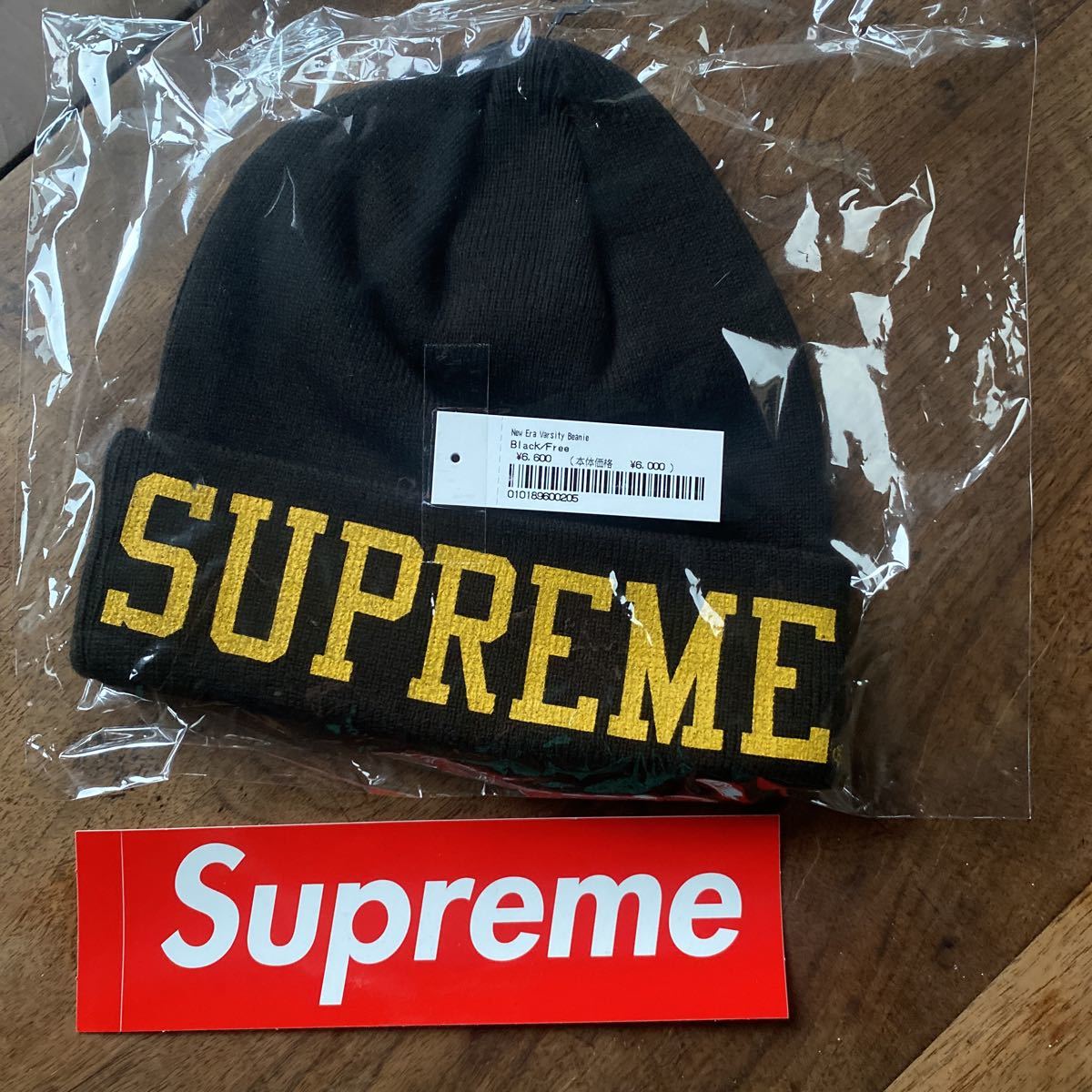 Supreme / New Era Varsity Beanie / Black /シュプリーム/ニューエラ