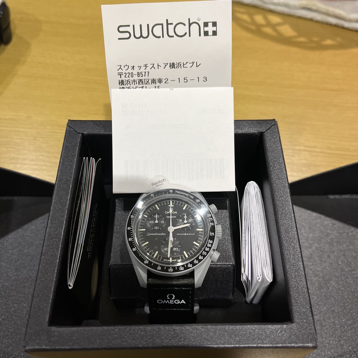 レビューで送料無料】 moonswatch swatch X OMEGA moon スピード