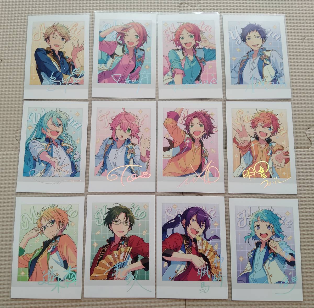 あんさんぶるスターズ!! チェキ風ブロマイド 136枚セット 3周年 あんさんぶるスターズ!! チェキ風ブロマイド 136枚セット 3周年