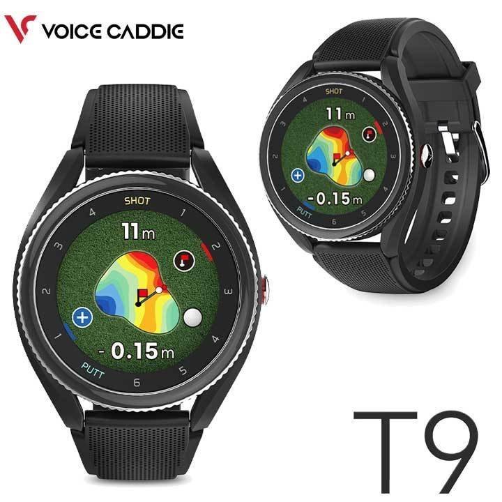 新品★ボイスキャディ★VOICE CADDIE T9★GPS ゴルフウォッチ★腕時計型 ゴルフナビ 距離測定器★フルカラータッチ