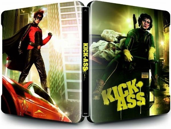 新品★キック・アス★完全限定スチールブック仕様2枚組版ブルーレイ+DVD【KICK-ASS/2010年】クロエ・グレース・モレッツ●ニコラス・ケイジの画像6