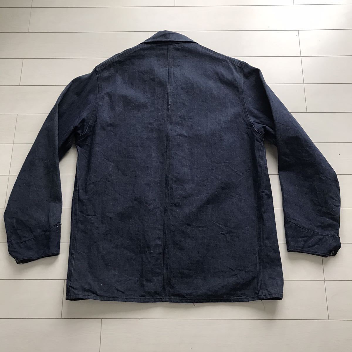 スペシャル出します 美品 40s カバーオール 黒ラッカードーナツ スペシャル出します 美品 40s カバーオール 黒ラッカードーナツ
