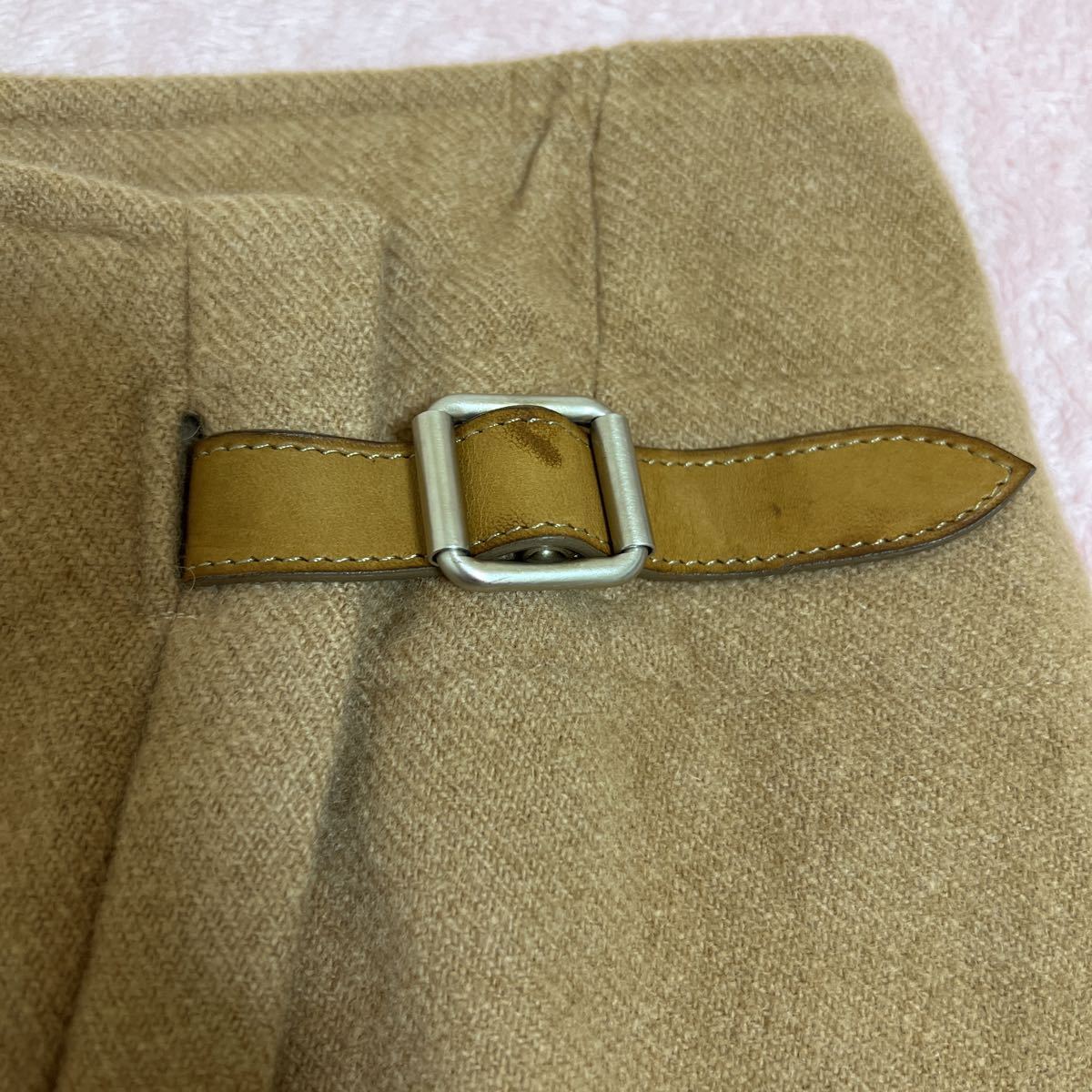 HERMES エルメス スカート アピベルト ラップスカート 巻きスカート