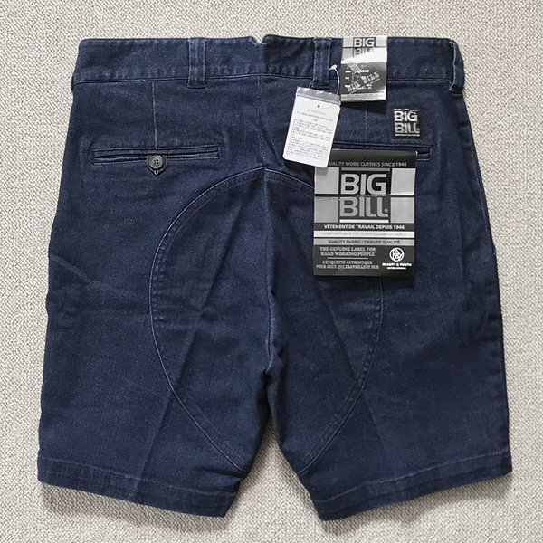 《50%OFF／BEAUTY&YOUTH別注／新品》BIG BILL SHORT PANTS DENIM ショートパンツ デニム ショーツ コラボ インディゴ dickies carhartt_画像4