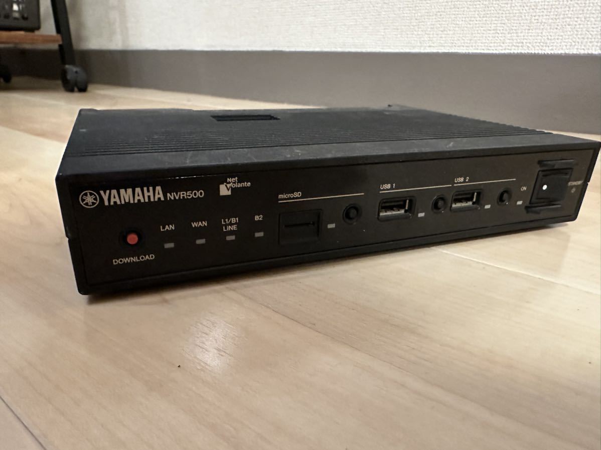 国内最安値！ YAMAHA NetVolante NVR500 ブロードバンドVoIPルーター