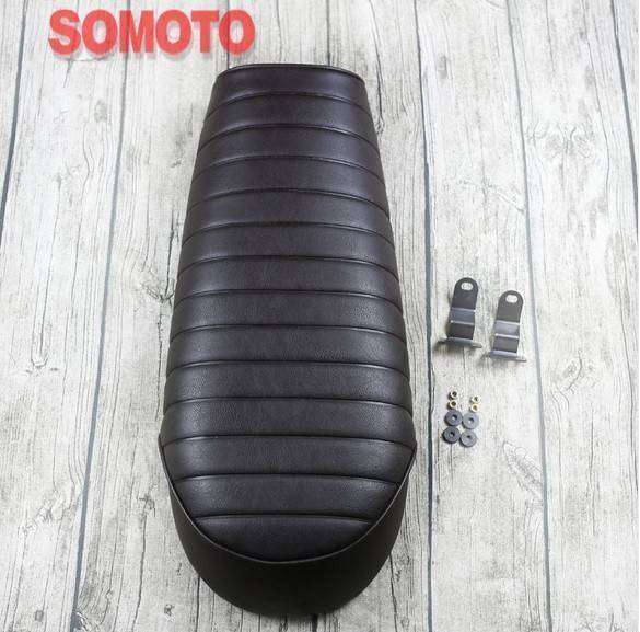  Cafe Racer сиденье SR400/500 W400 GB250 250TR ST250 GN125 CG125 YB125SP CB1100 XSR9 Honda Yamaha Kawasaki Suzuki 23