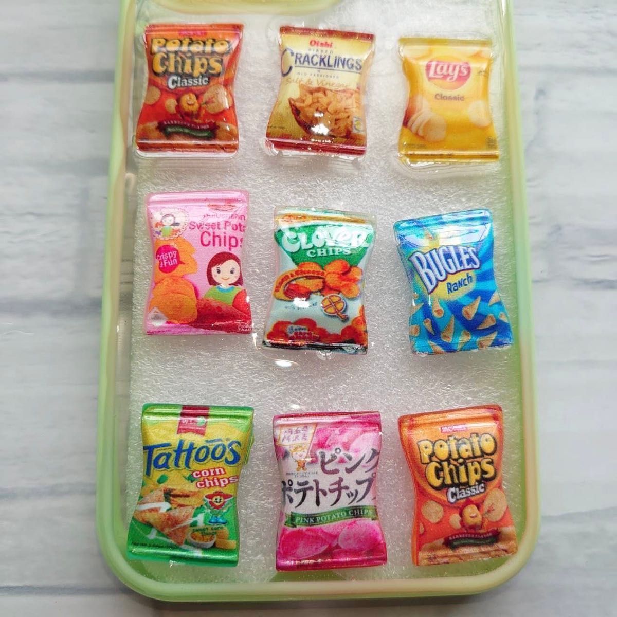 iPhone13pro ケース Snacks! 食品サンプル お菓子