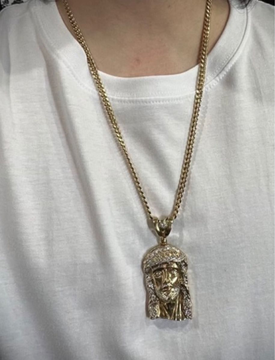 AVALANCHE GOLD&JEWELRY/アバランチ特大ジーザス トップ AVALANCHE GOLD&JEWELRY/アバランチ特大ジーザス トップ