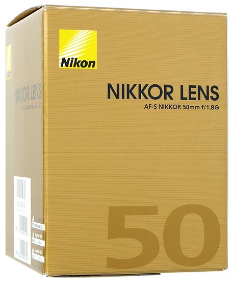 【いつでも+1％！5のつく日とゾロ目の日は+2%！】【中古】Nikon 単焦点レンズ AF-S NIKKOR 50mm f/1.8G 元箱あり [管理:303101554]