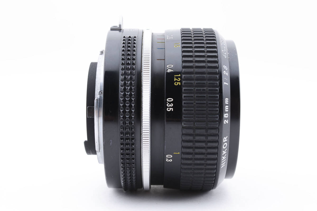 ニコン Nikon Nikkor 28mm F2.8 non-Ai Manual Focus Lens 非AI 動作確認済　美品_画像7