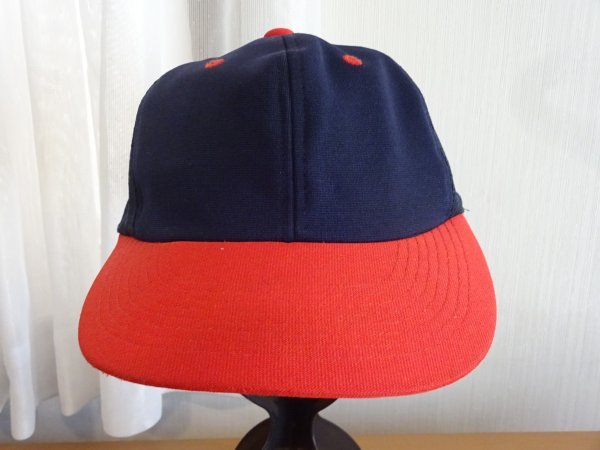 G ベースボールキャップ H レディース・メンズ　赤色＆紺色　サイズ５７cm　キッズ　キャップ　帽子　スタイル帽子_画像1