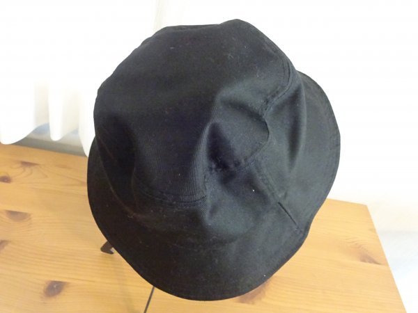 G G.U. H レディース・メンズ　黒色帽子　バケットハット　サイズ５７・５cm　アウトドアキャップ　キャップ　帽子_画像5