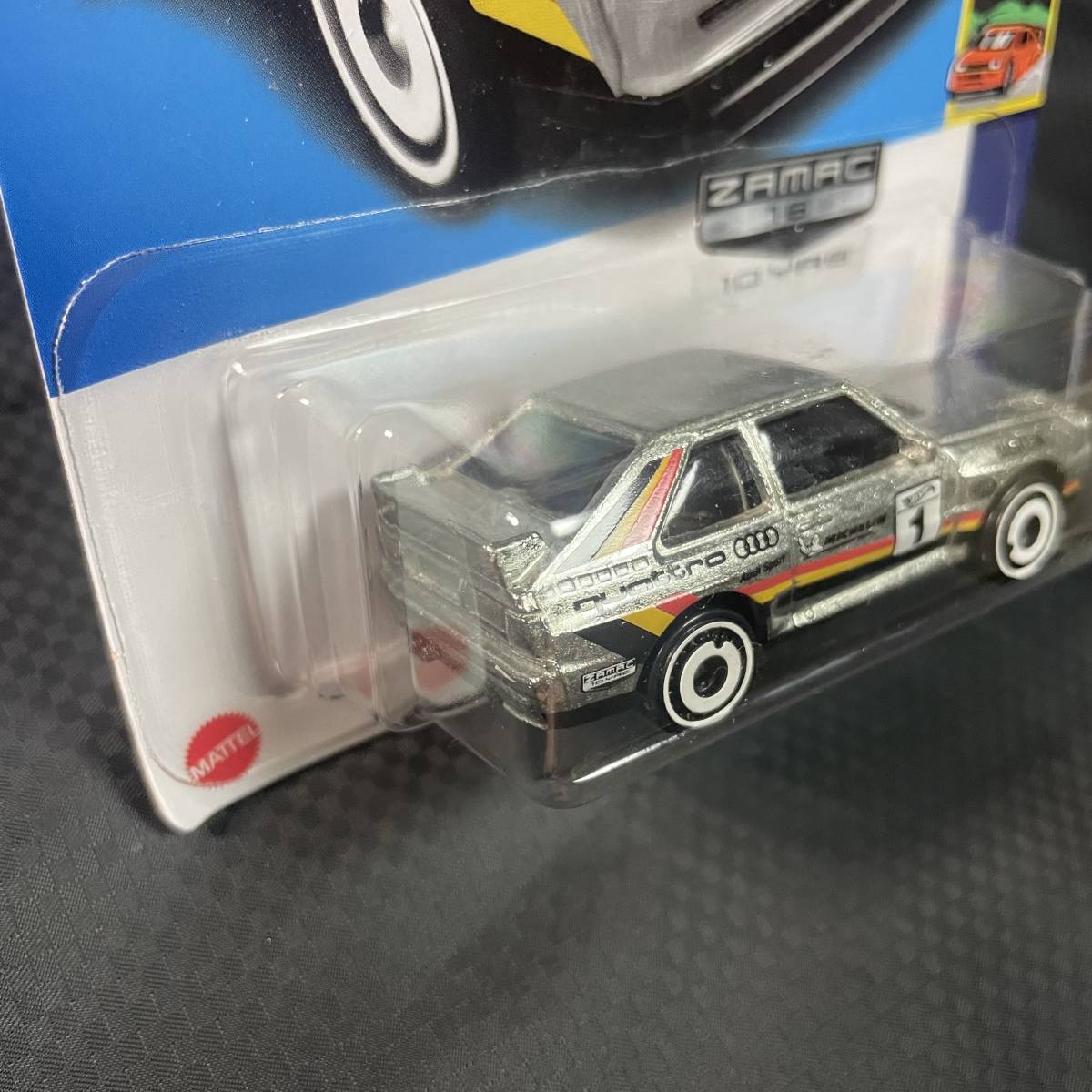 ホットウィール Hot wheels 【Walmart限定 ZAMAC】'84 AUDI SPORT QUATTRO ザマック アウディ クアトロ_画像4