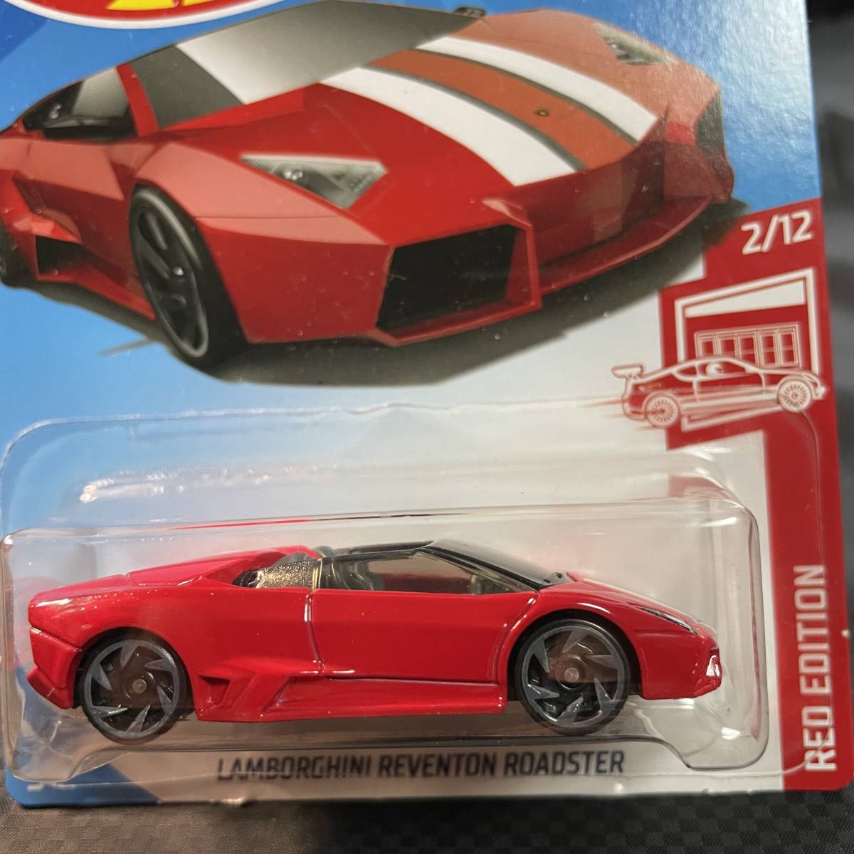 ホットウィール Hot wheels 【Target限定 RED EDITION】LAMBORGHINI REVENTON ROADSTER ランボルギーニ レベントン_画像2