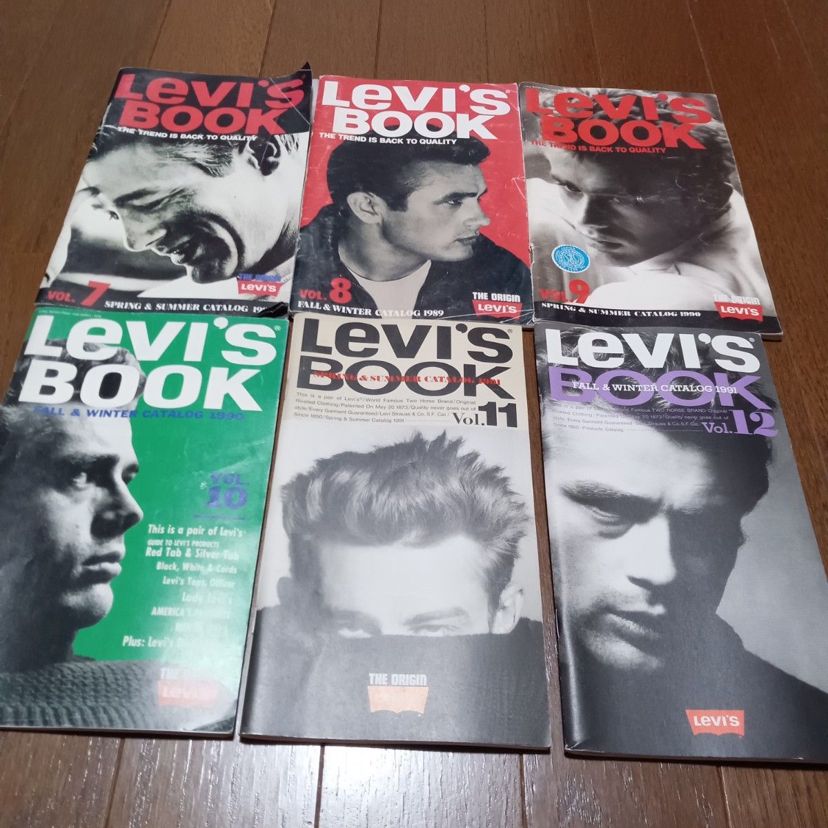 リーバイスブック【Levi's BOOK】 VOL.7から12の6冊セット