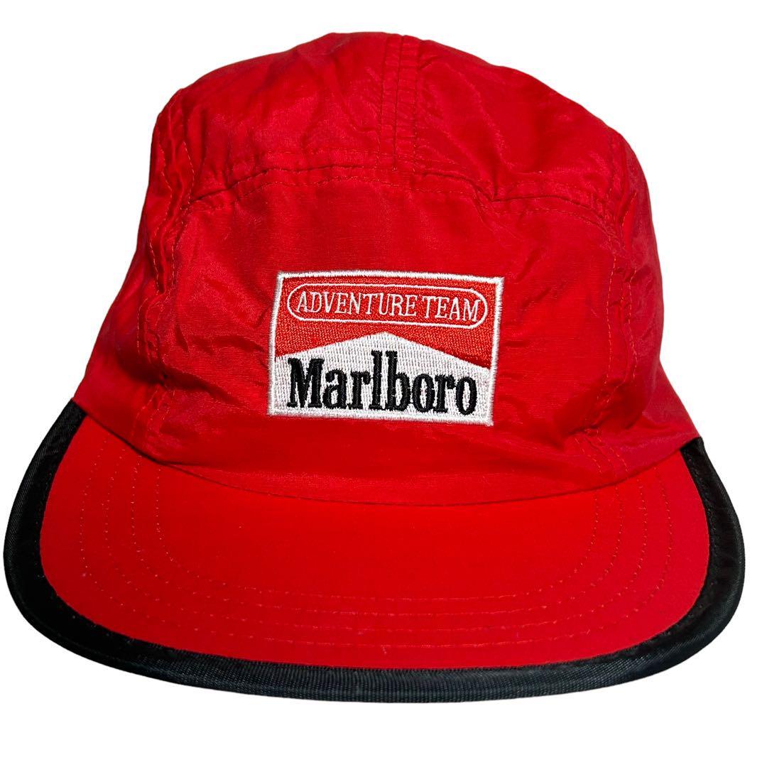 デッドストック【90s】1992 Marlboro マルボロ キャンプキャップ-