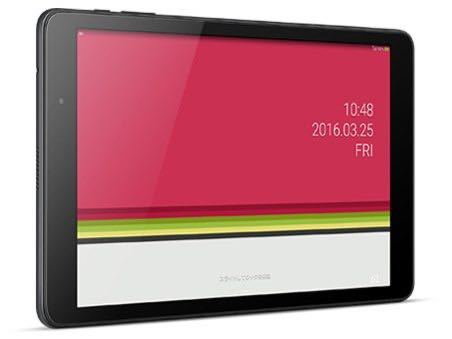 新品 SIMフリー Qua tab 02 HWT31 チャコールブラック au 一括購入済 HWT31SKA_画像1