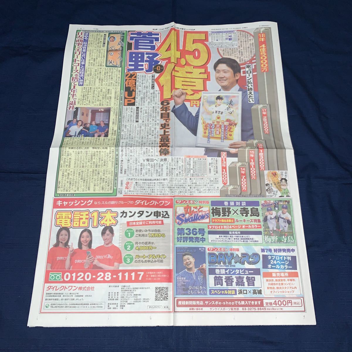 平成29年　新聞記事「松下奈緒」「栗山千明」「土屋太鳳」「ヘンリー王子　祝婚約プロポーズ秘話語った」　4083_画像2