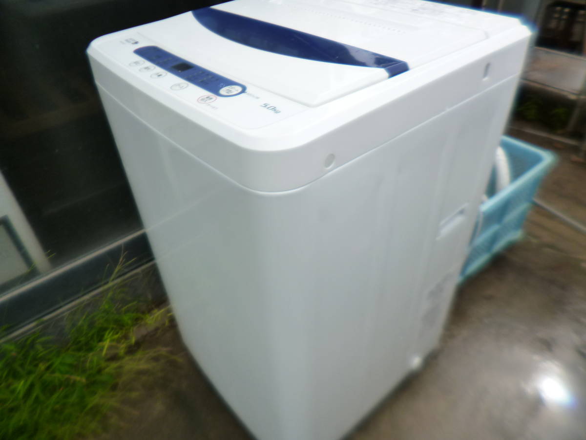 ■引取限定・豊田市南部地域■YAMADA YWM-50A1 2017年製 ヤマダ電機 全自動電気洗濯機 作動確認済 状態は良好です■ の画像4