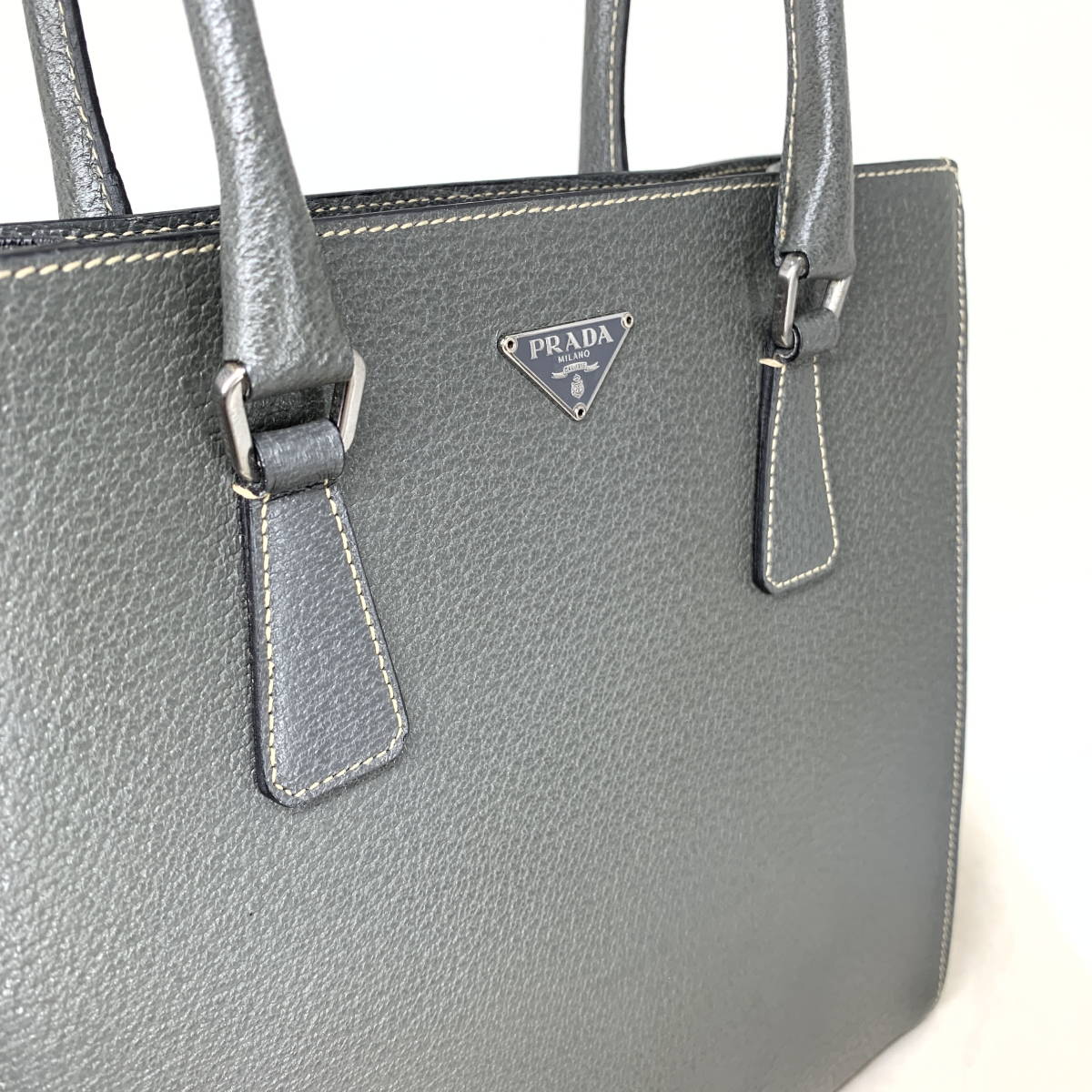 専門ショップ サフィアーノ プラダ PRADA 【新品同様】1円 レザー