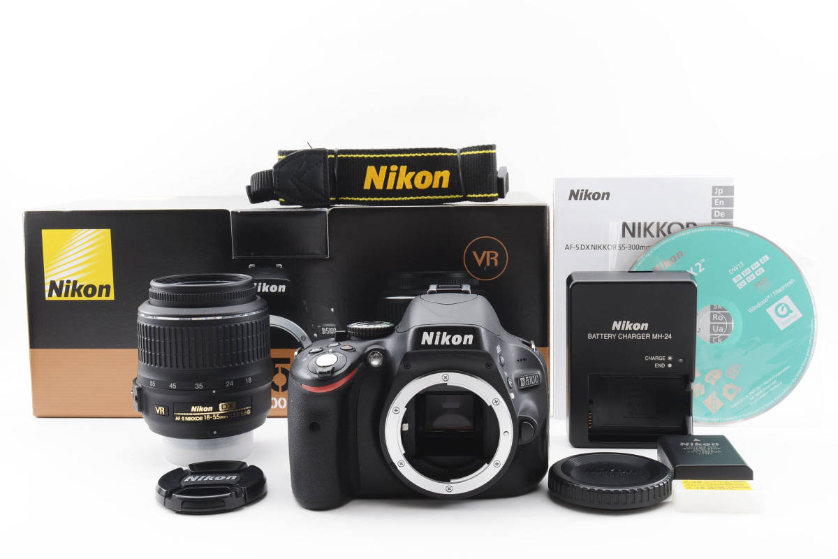 70％OFF】 【美品】Nikon D5100 VR《ショット数5884》 [KC3SP08C019