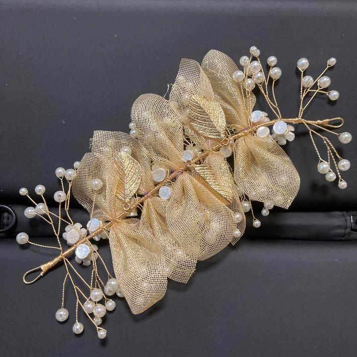  hair accessory flower wedding hair ornament head dress Tiara Katyusha pearl wedding wedding 