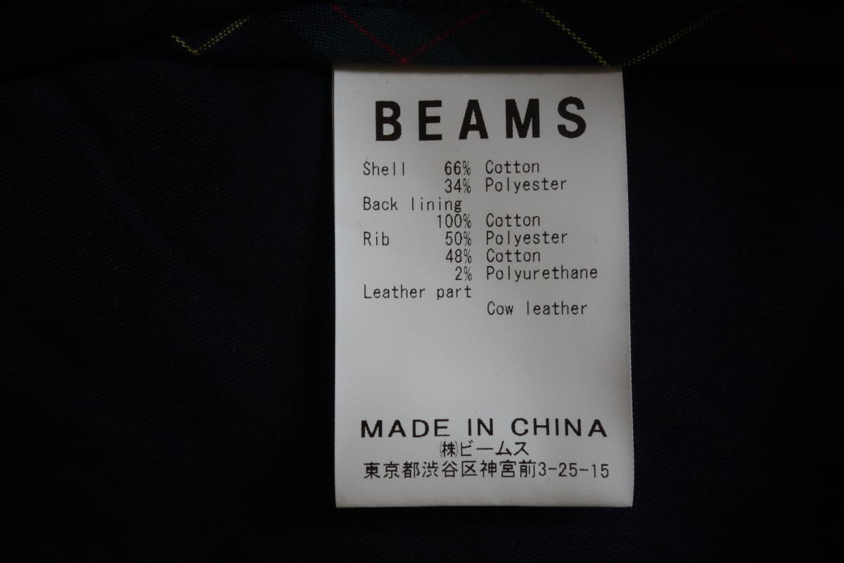 ●BEAMS ビームス スイングトップ ブルゾン 上着_画像10